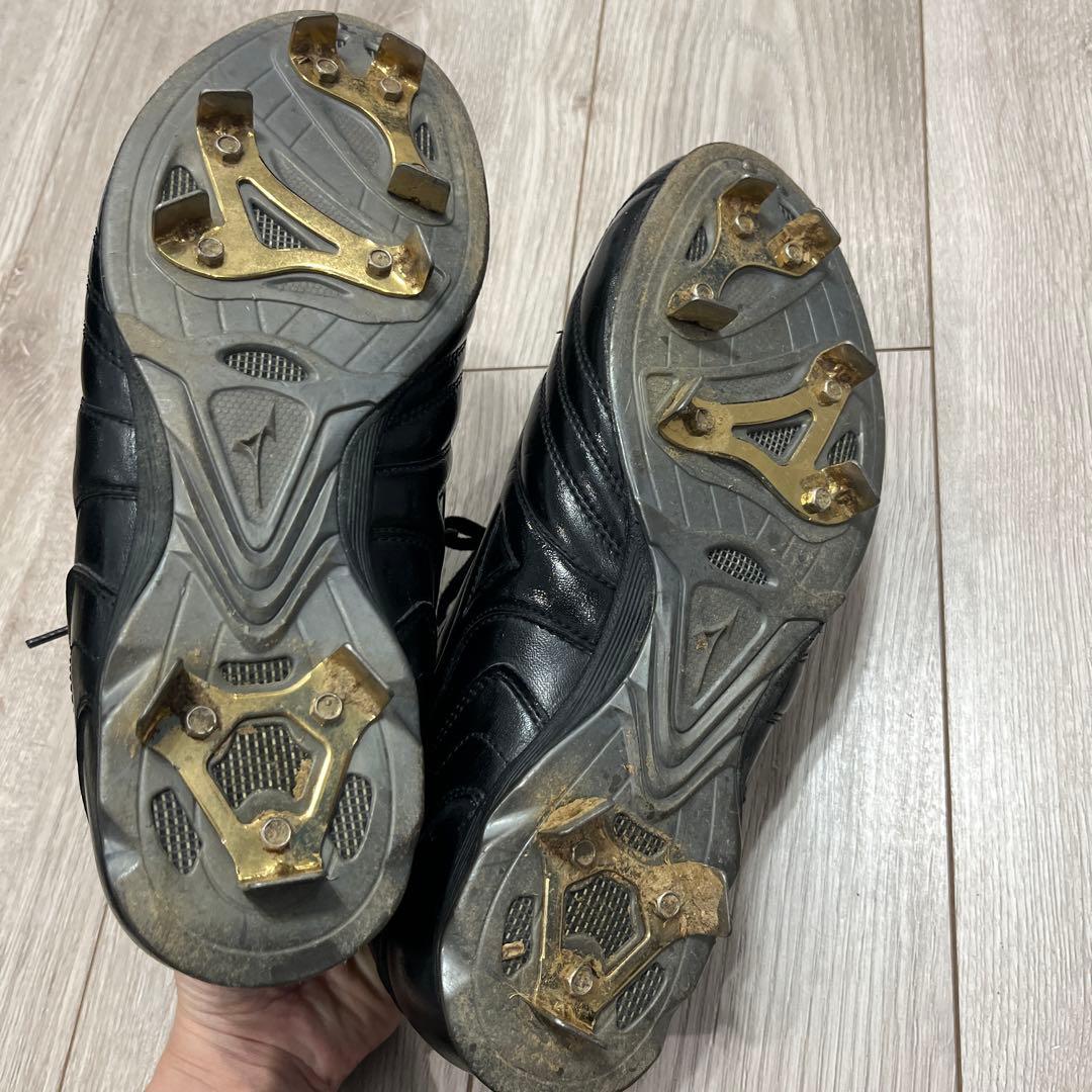ミズノ スパイク 金具 ハイカット　28cm
