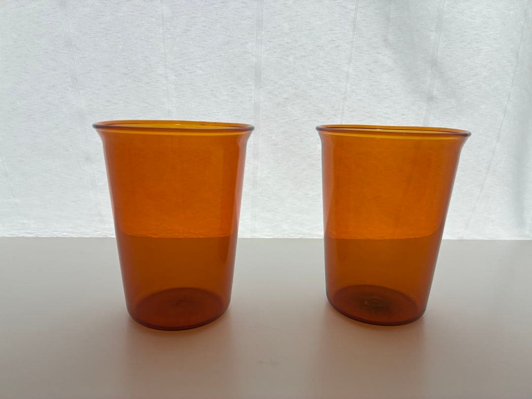 【新品未使用】KINTO CAST AMBER ジャグ グラス マグカップセット