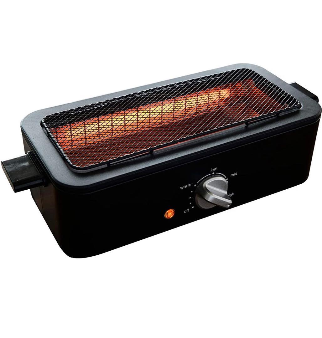 YAMAZEN 電気七輪 ブラック　新品未使用