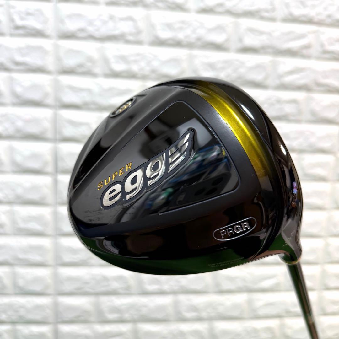 超美品　PRGR SUPER egg ゴルフ ドライバー　10.5° 右 R