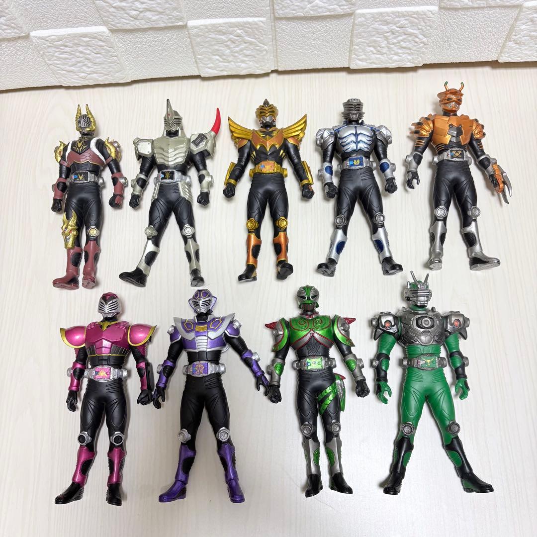 仮面ライダー龍騎 ソフビ 15体 まとめ売り BANDAI