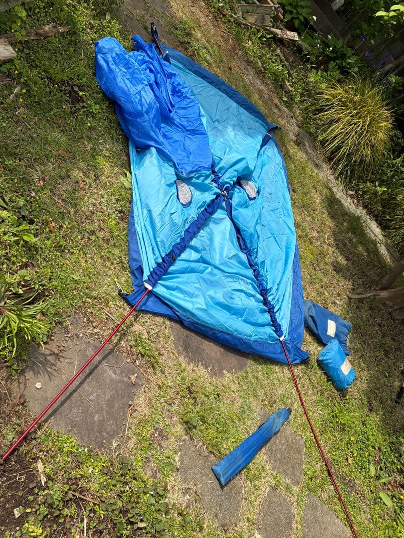 昔のエスパース　山用ですがしらっとキャンプで使うのがおしゃれ、カタカナ名が◯