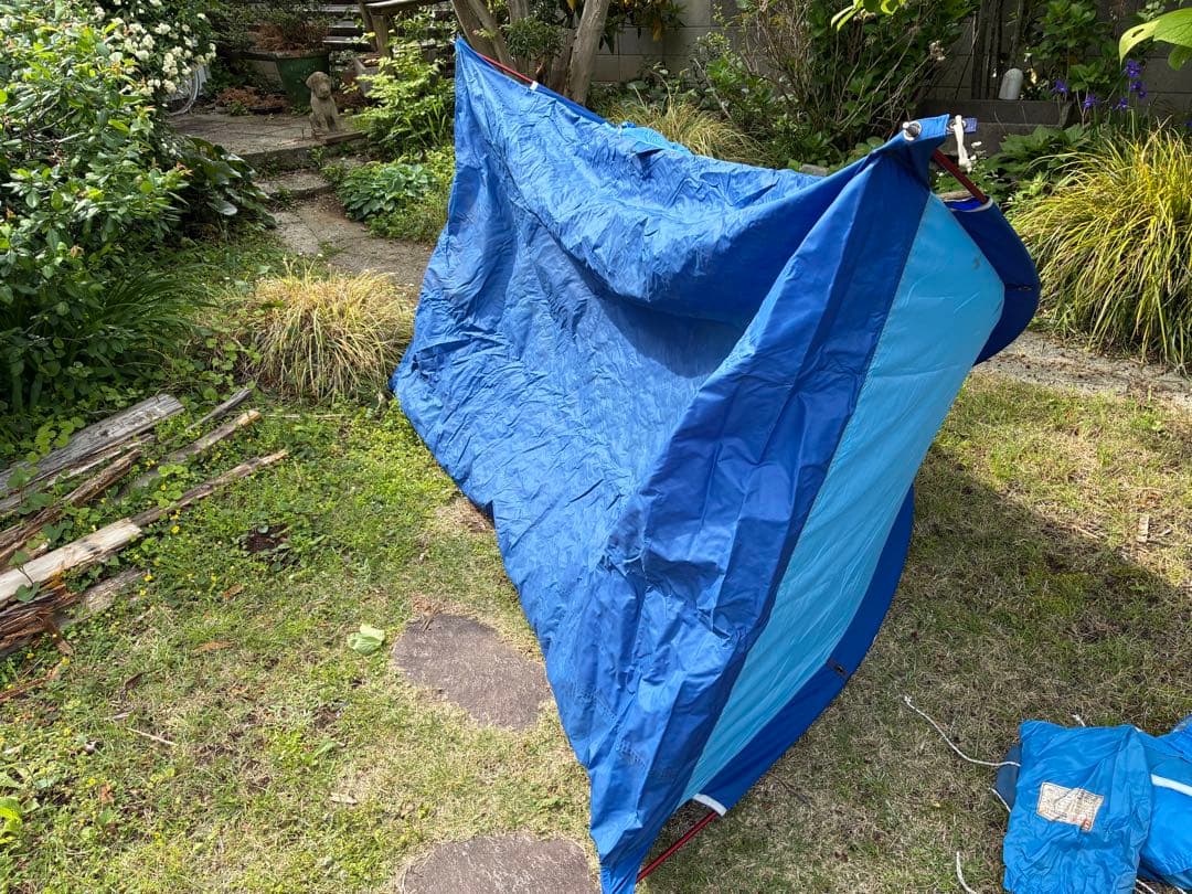 昔のエスパース　山用ですがしらっとキャンプで使うのがおしゃれ、カタカナ名が◯