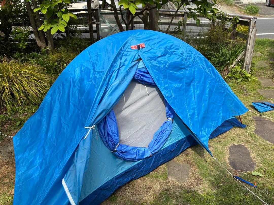 昔のエスパース　山用ですがしらっとキャンプで使うのがおしゃれ、カタカナ名が◯