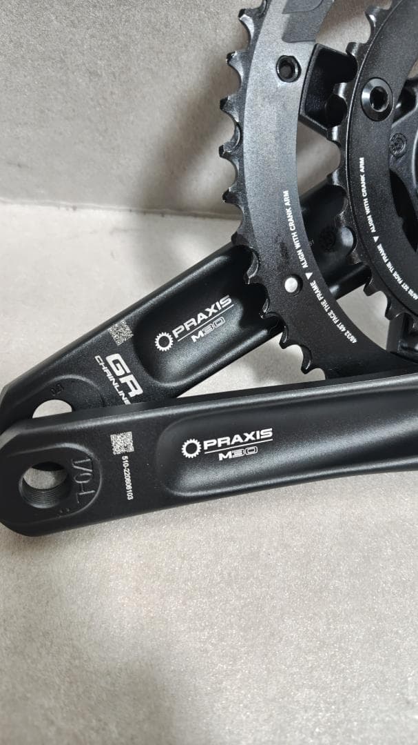 【ネサゲ】プラクシスワークス PRAXIS ALBA クランク170mm