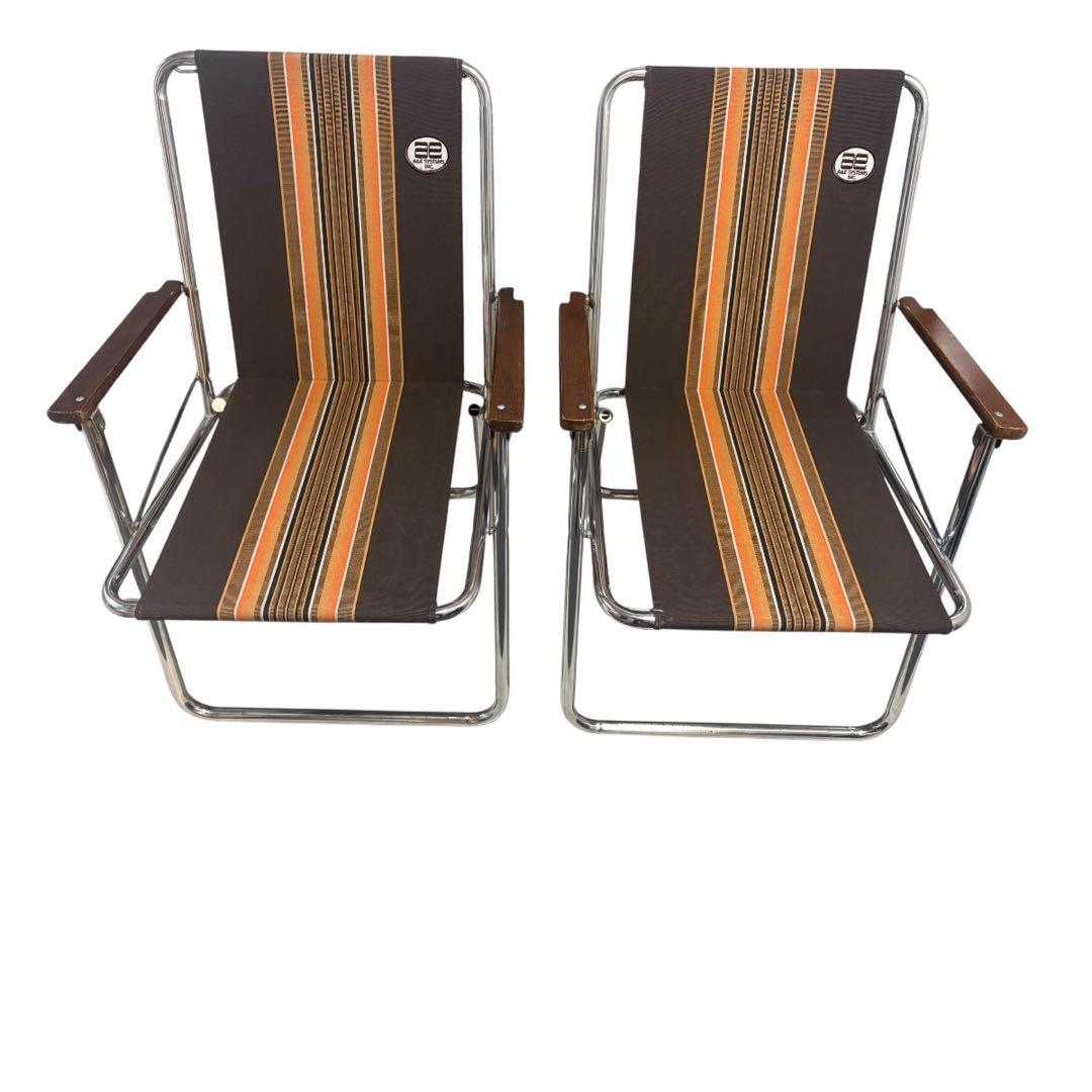 ★超超希少品★2脚セット A&E SYSTEMS Chair ビンテージ チェア