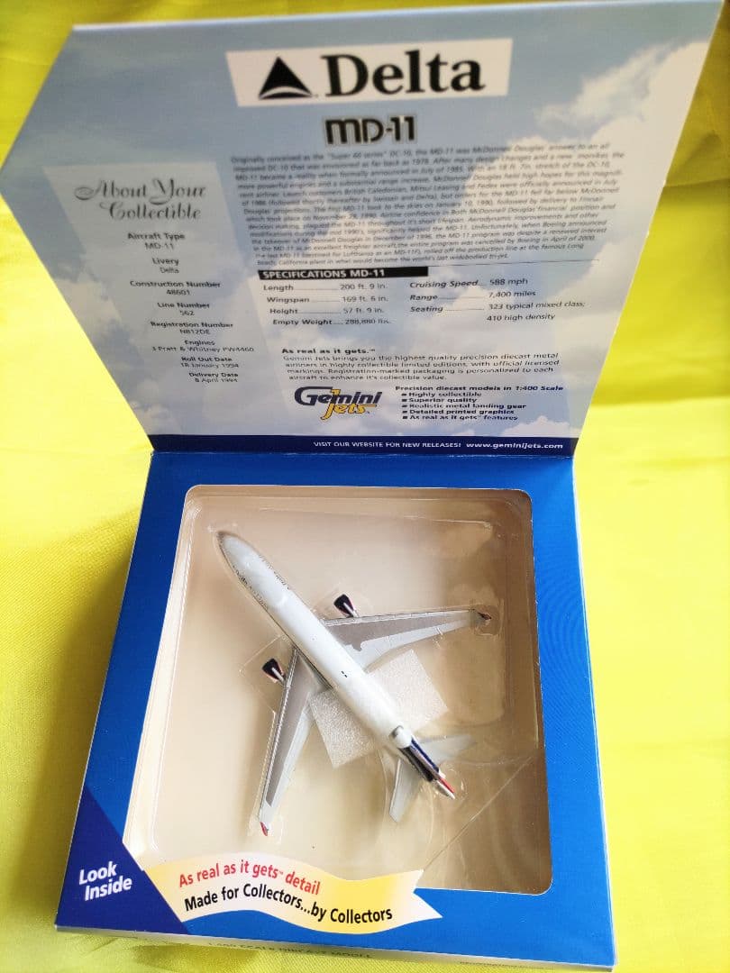 航空機・ヘリコプター Gemini Jets Delta MD-11MCDONELL DOUGLAS