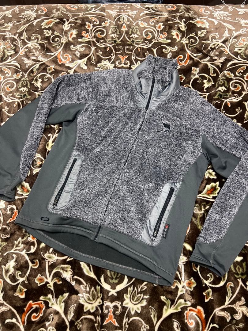 【レア美品】Oakley フリースジャケット グレー