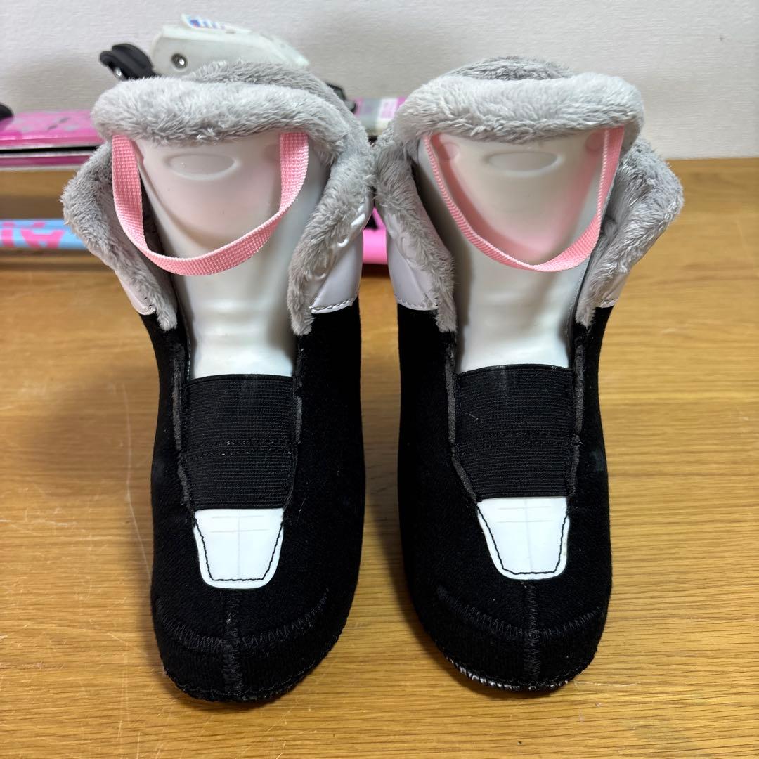 ジュニアスキーセット　ピュアコンシャス 80cm 17cm ストック付