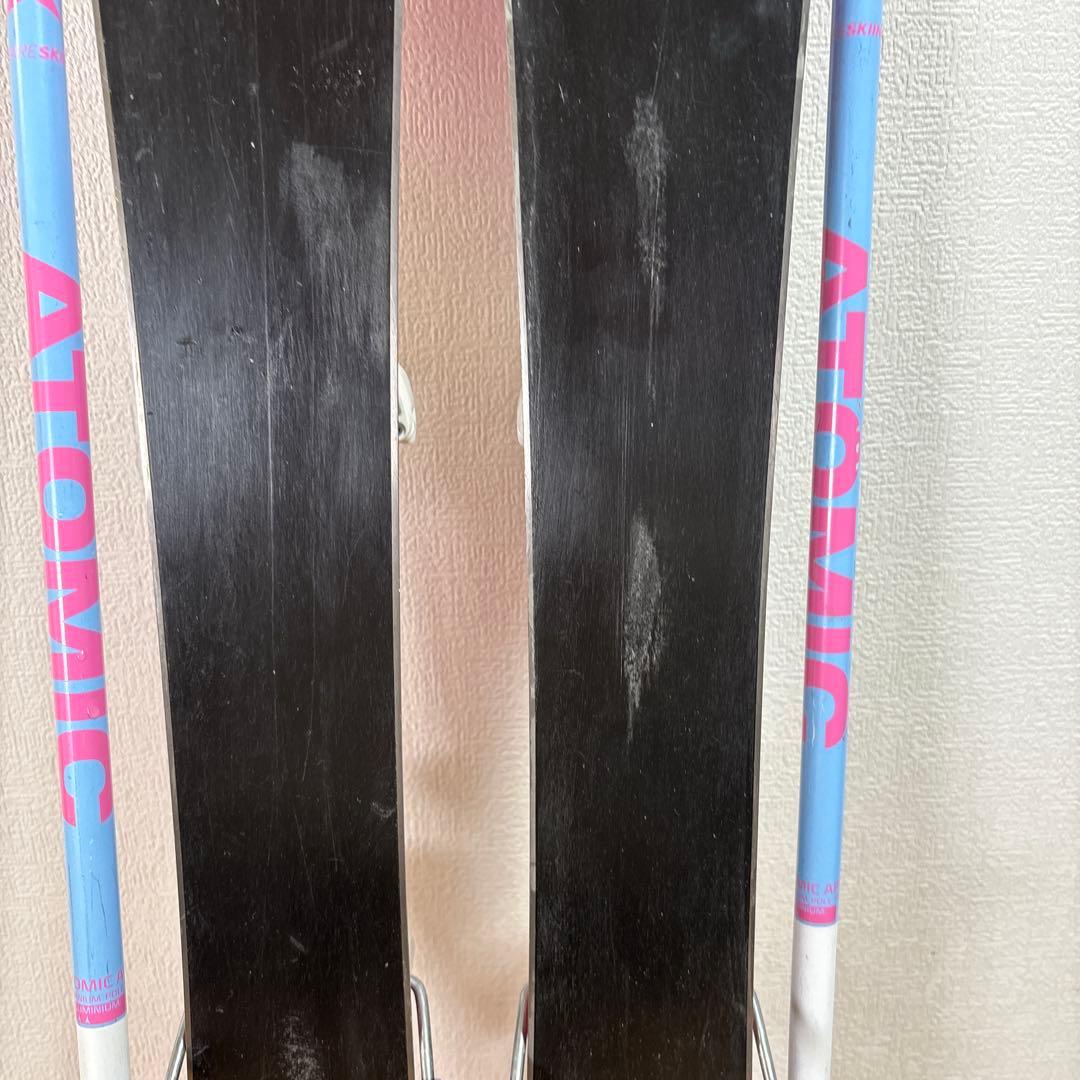 ジュニアスキーセット　ピュアコンシャス 80cm 17cm ストック付