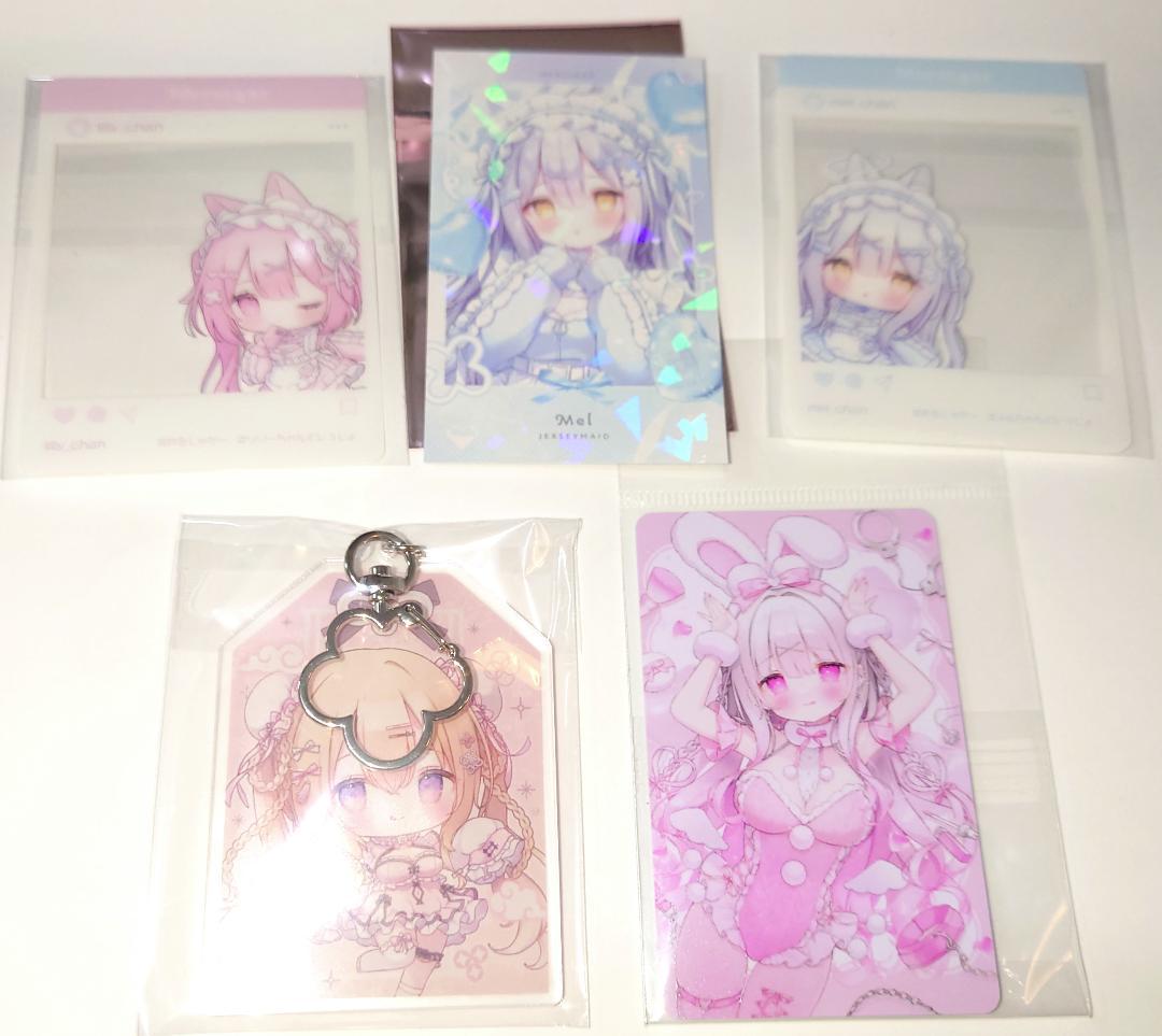 おもちもなか先生 グッズセット メル リリー くるみ もなかちゃん