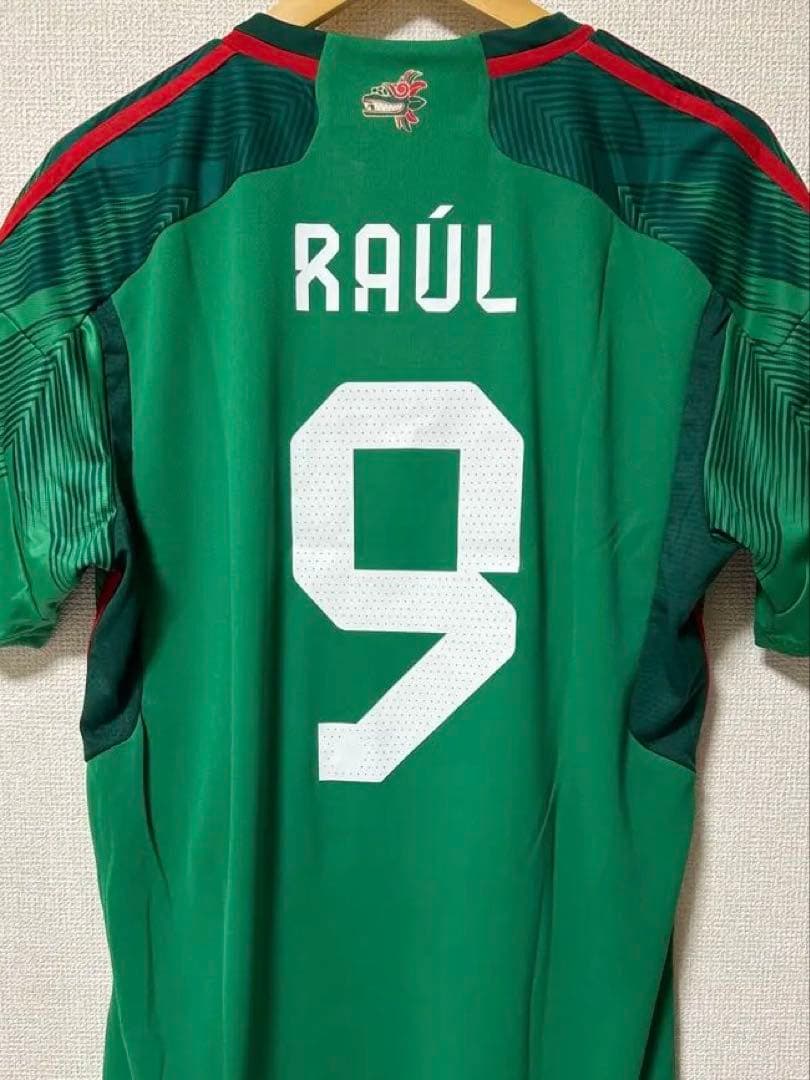 【正規品】ラウルヒメネス メキシコ代表ユニフォームＬ