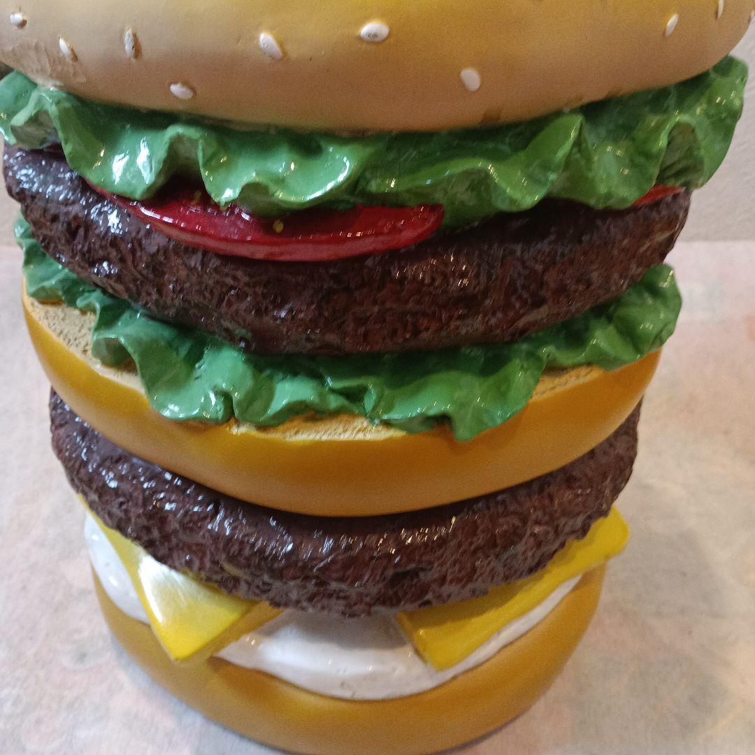 ハンバーガー　椅子　アメリカン　雑貨　インテリア　ガレージ　スツール　お洒落