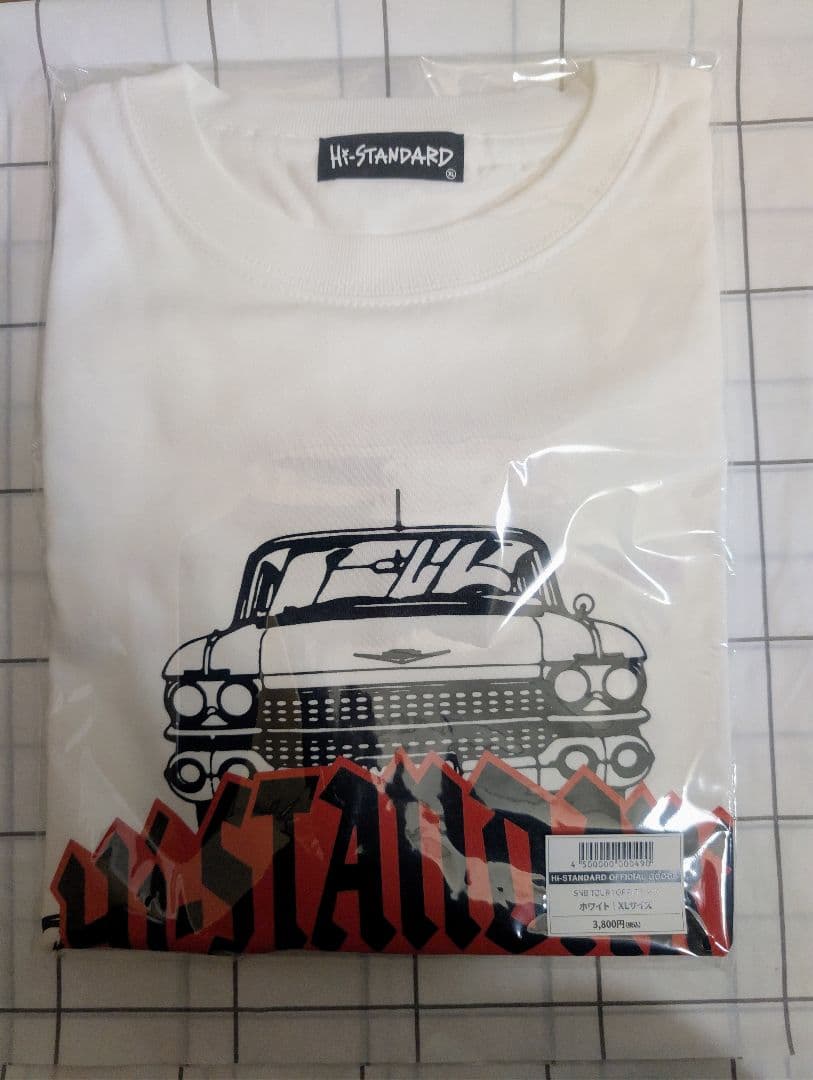Hi-STANDARD YOPPI T-shirt (WHITE)　XL