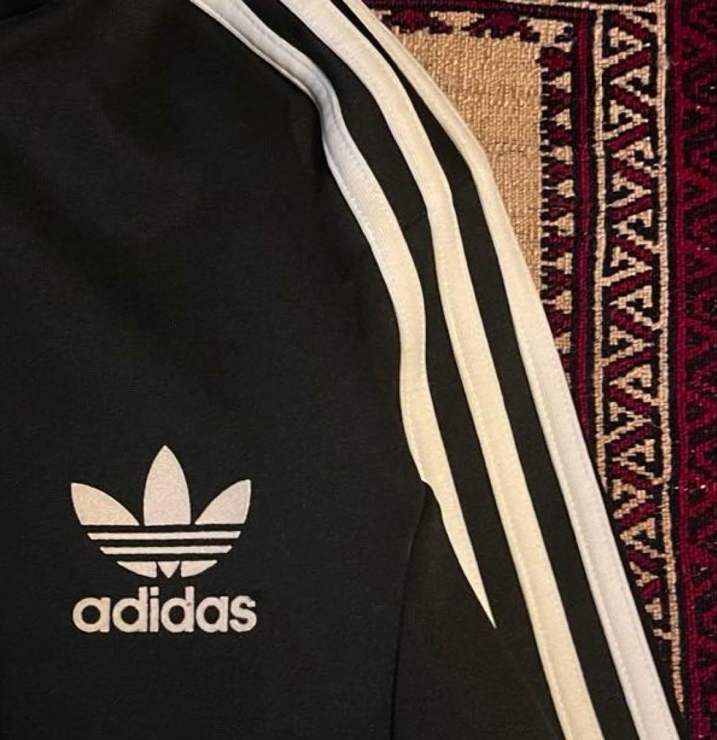 【名作】adidas/EUROPA TT/トラックジャケット/ジャージ/ブラック