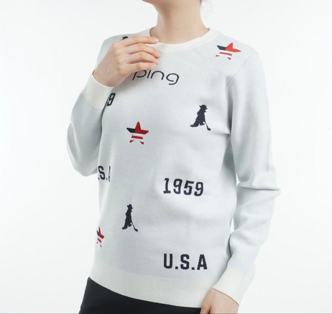 PING クルーネックニット　新品