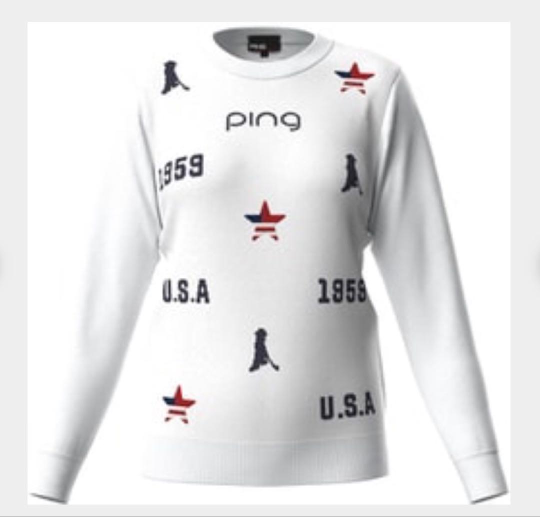 PING クルーネックニット　新品