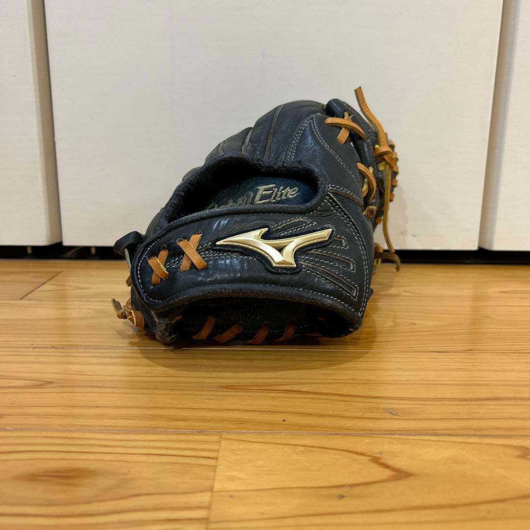 Mizuno Elite 黒 軟式グローブ