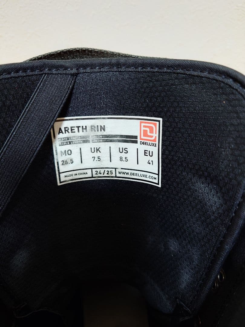 スノーボード 24-25 DEELUXE ARETHRIN CTF 26.5cm