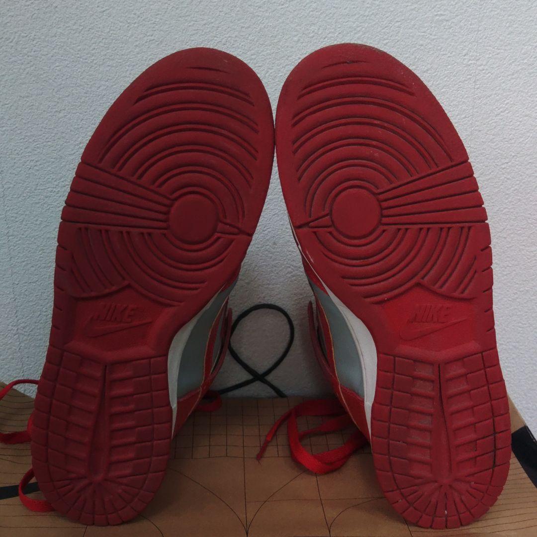 ヴィンテージNike 27.5cmダンク レッド/グレー