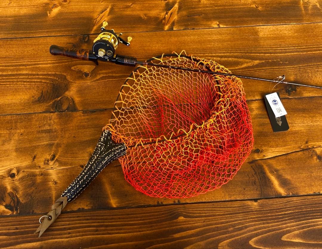 トラウトロッド　4ft6inch 2ピースベイトロッド　ウッドグリップ　渓流釣り