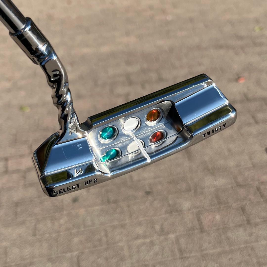 セレクト ツイストネック ミラーフィニッシュ 刻印入り 極美品 新品ヘッドカバー