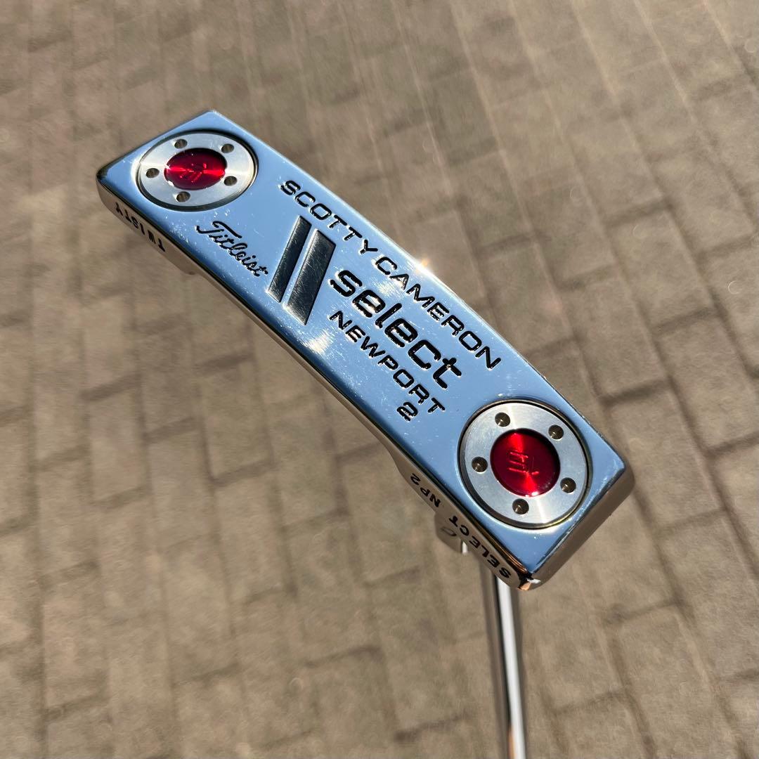 セレクト ツイストネック ミラーフィニッシュ 刻印入り 極美品 新品ヘッドカバー
