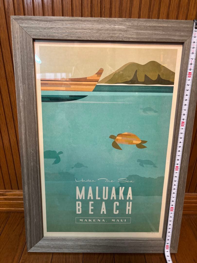 ハワイ　額装アート　マウイ島 ニック・カッチャー アート＆デザイン