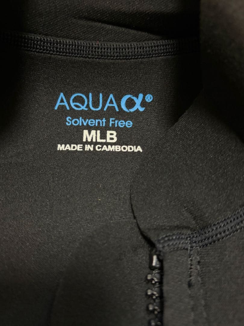 AQUAα 黒 タッパー Lサイズ MLB