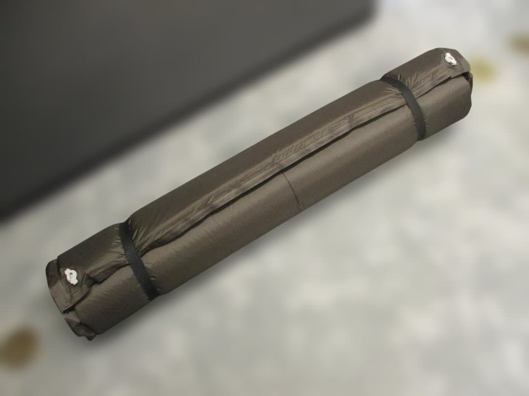 FIELDOOR Lサイズキャンプマット 10cm厚 自動膨張 2枚セット