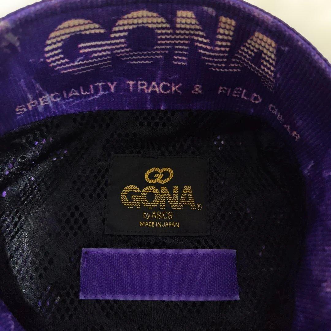 90s GONA byアシックス　ウィンドブレーカー　上下　日本製　ASICS