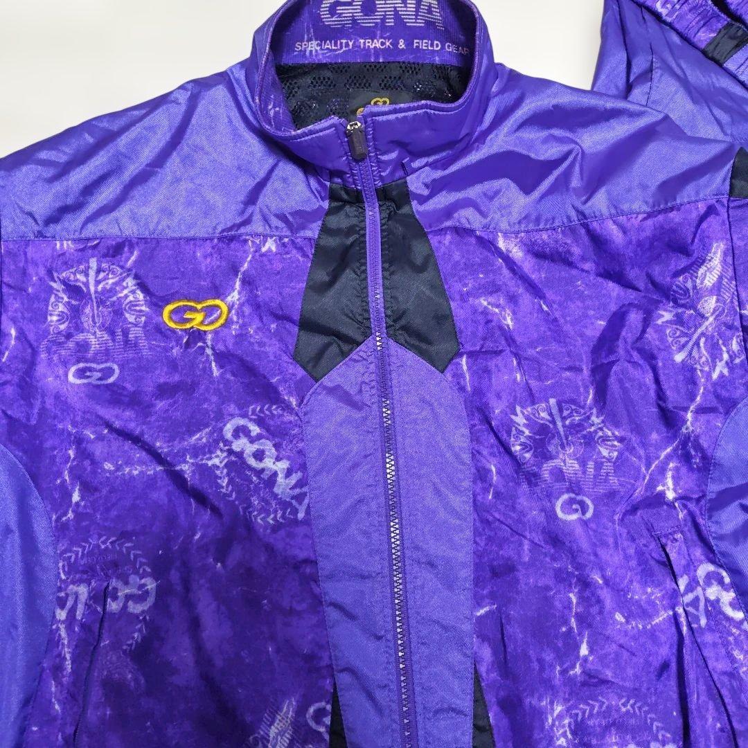 90s GONA byアシックス　ウィンドブレーカー　上下　日本製　ASICS