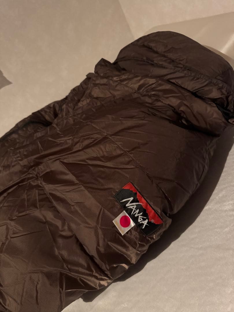 【美品】ナンガ NANGA オーロラライト 750 DX BRW レギュラー
