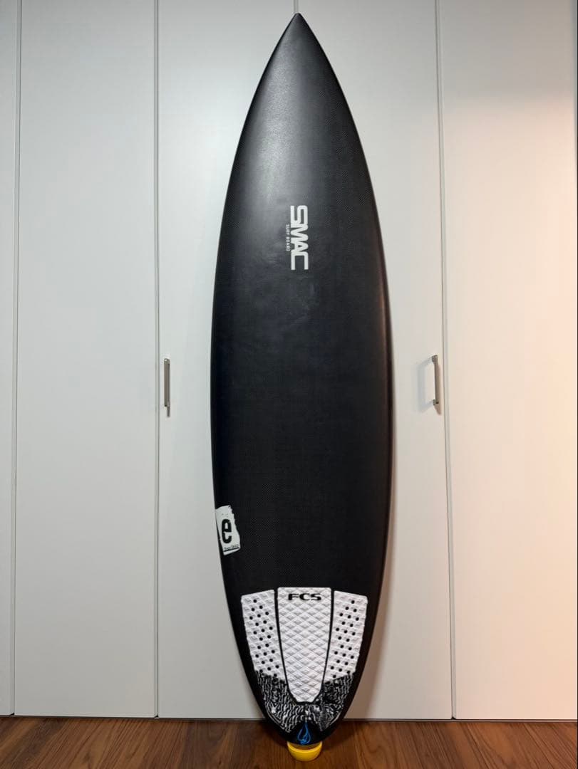 美品！SMACサーフボードショートボード 6'2\" EPS ハーフカーボン