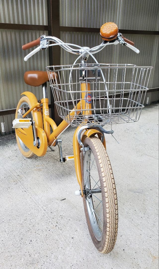 Little Tokyobike 16インチ カゴ&泥除け&スタンド&補助輪付き