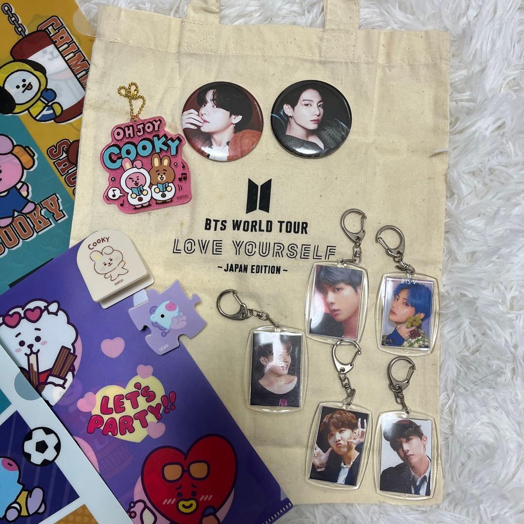 BTSまとめたグッズ