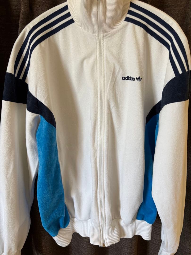 adidas 90sトラックジャケット フランス製 ventex ベロア