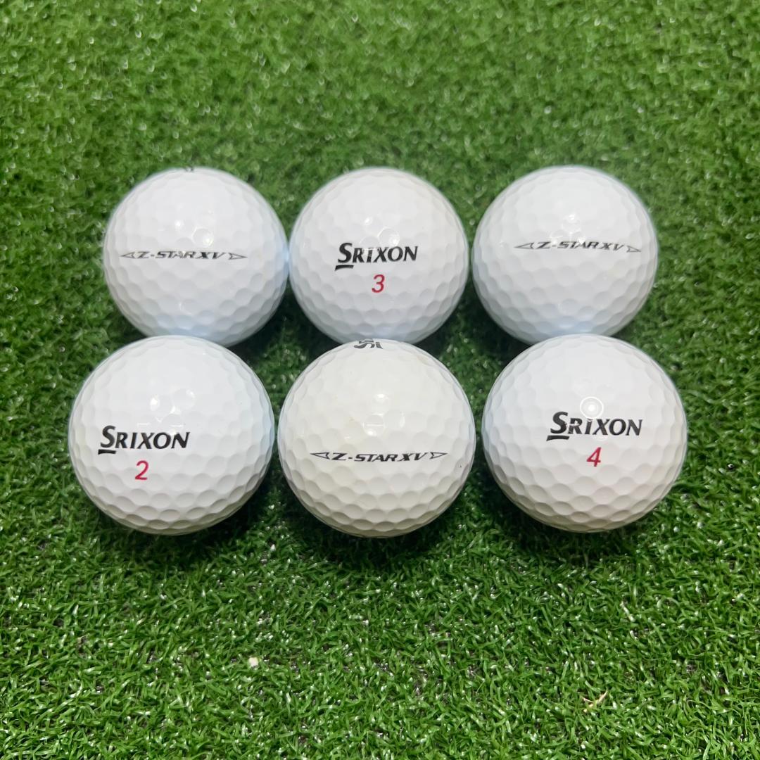 【S126】SRIXON Z-STARXV 白 23年 ロストボール 24球