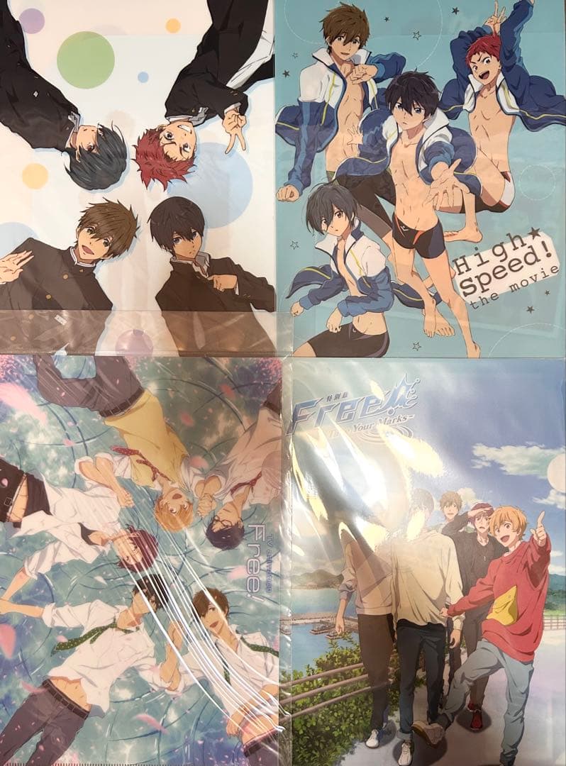ハイ☆スピード! ハイスピ Free! クリアファイル