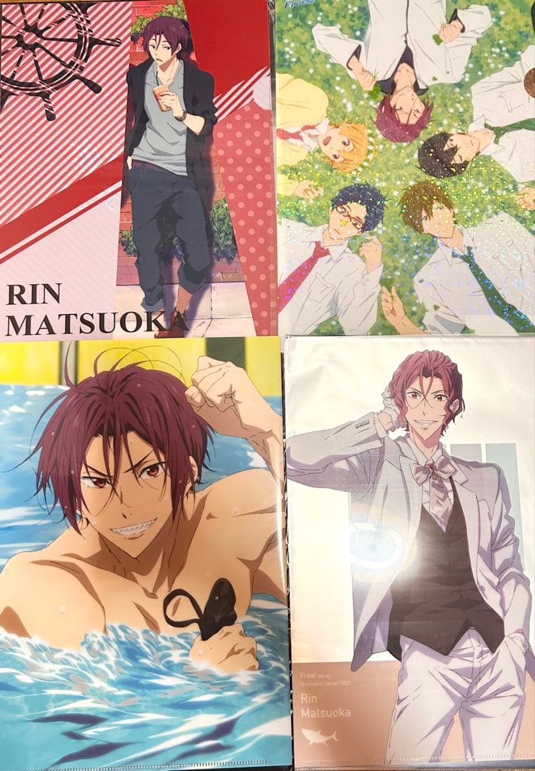 ハイ☆スピード! ハイスピ Free! クリアファイル