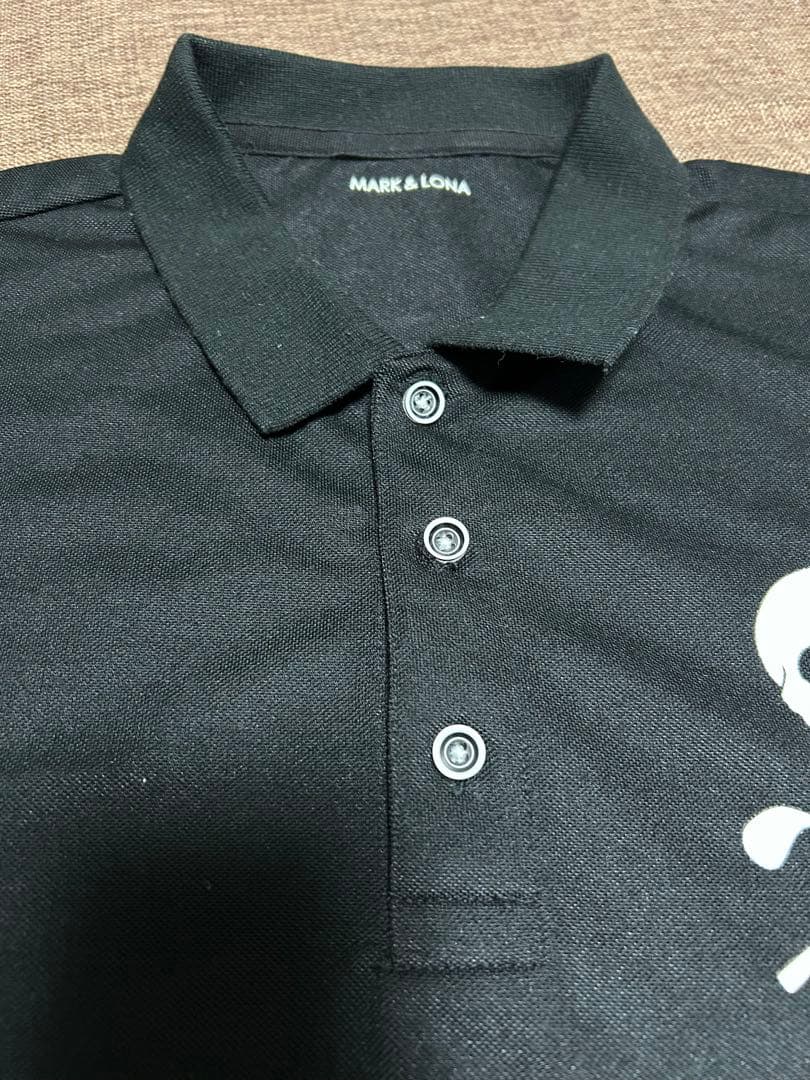 MARK & LONA ブラックポロシャツ