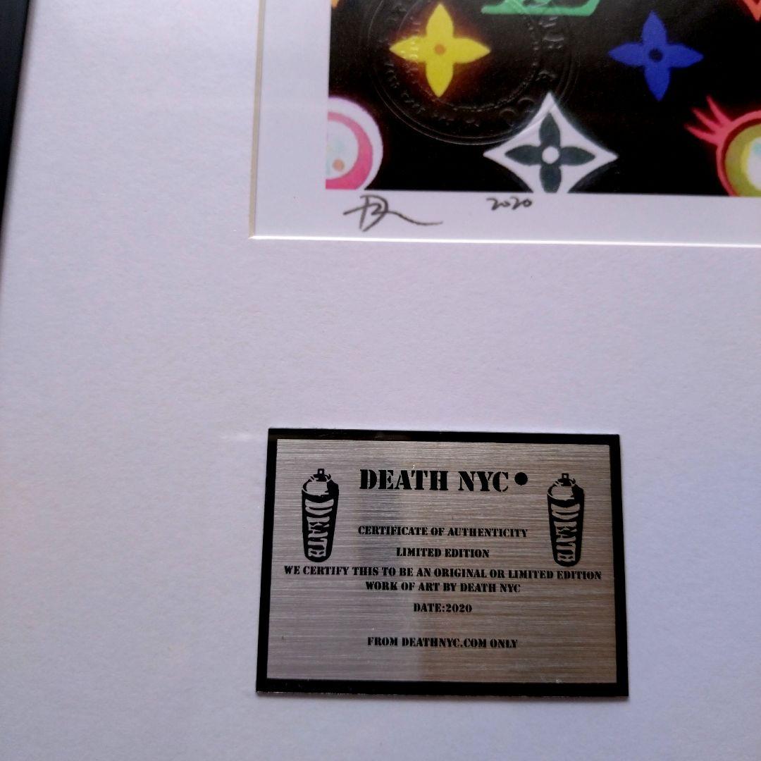 death nyc 額装　アートポスター　スヌーピー
