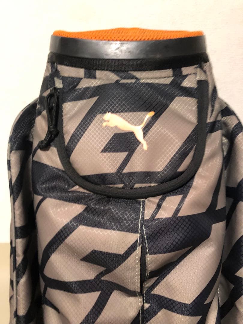 【送料込み】廃盤希少　PUMA キャディバッグ ランダムロゴ　入手困難