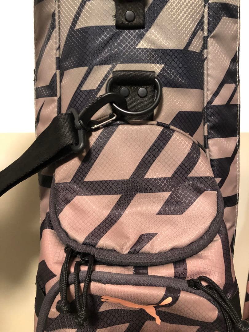 【送料込み】廃盤希少　PUMA キャディバッグ ランダムロゴ　入手困難