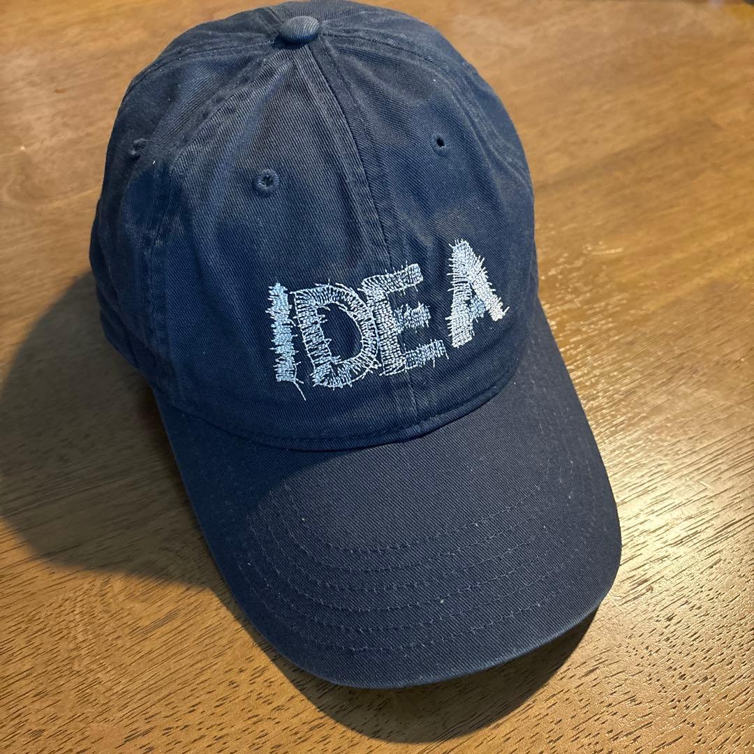 IDEA キャップ ネイビー