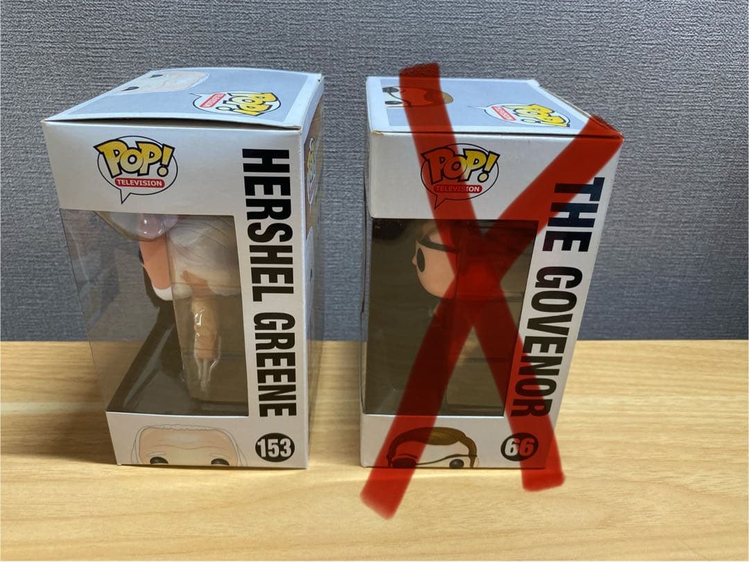 ウォーキング・デッド ダリル、リック、ハーシェル　Funko pop