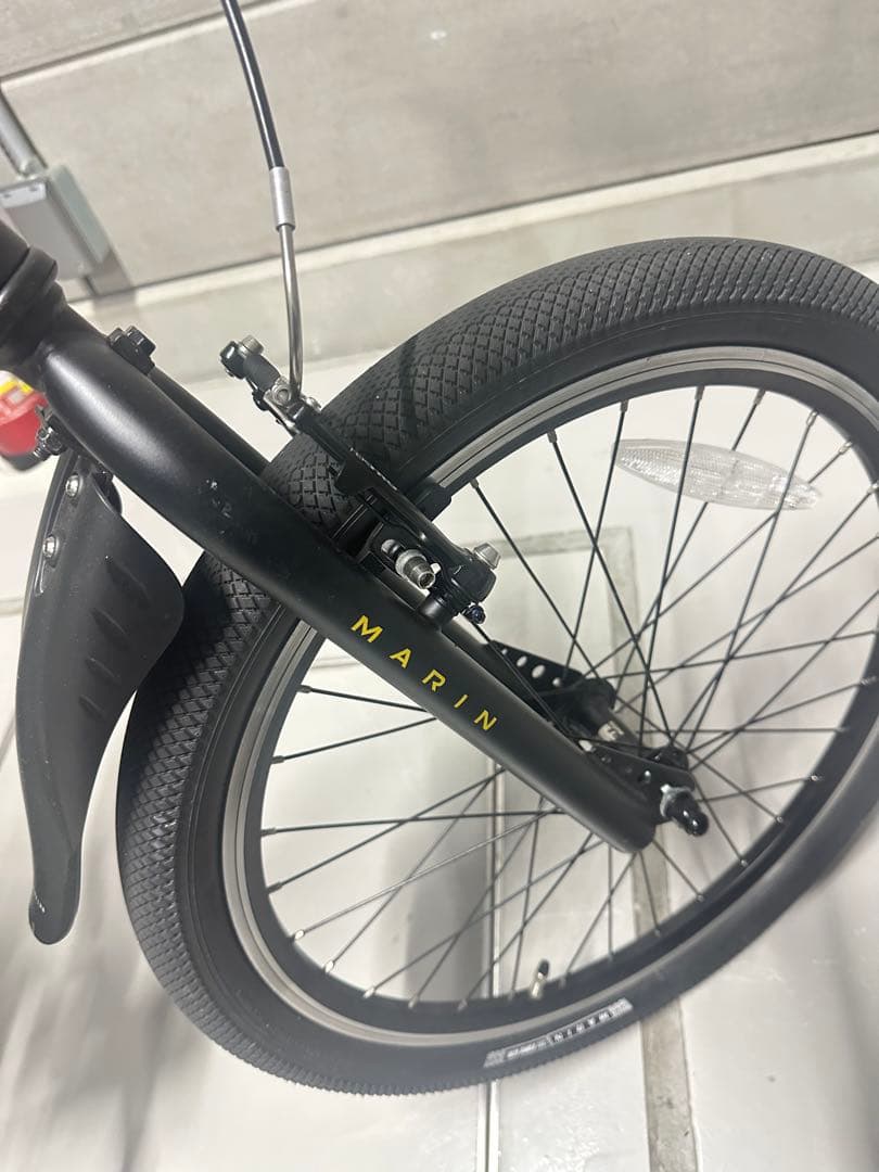 MARIN 22インチ 子供用自転車 ブラック