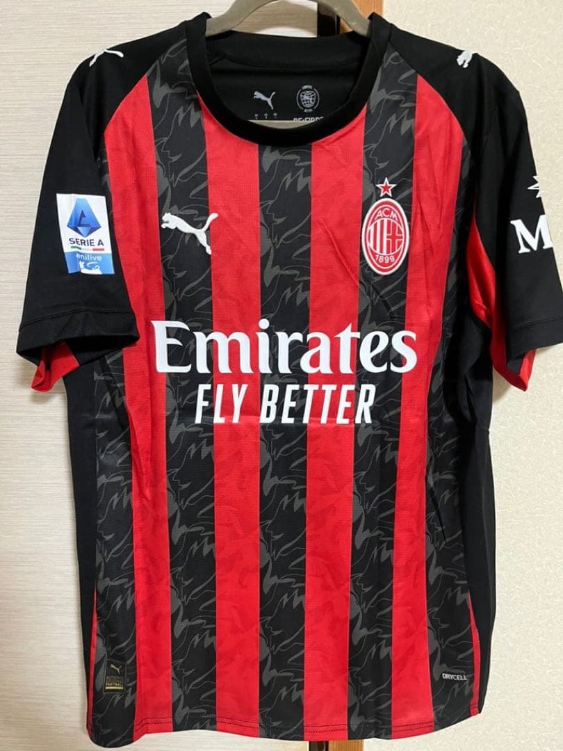 【新品未使用】ACミラン　サーレマーケルス　ユニフォーム　セリエa仕様