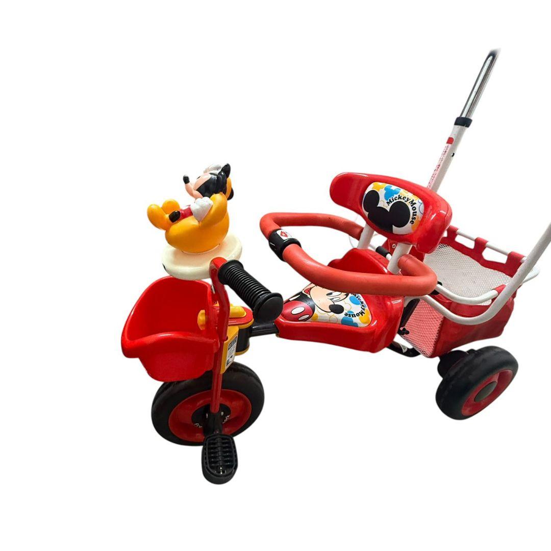 ミッキーマウス 三輪車 赤