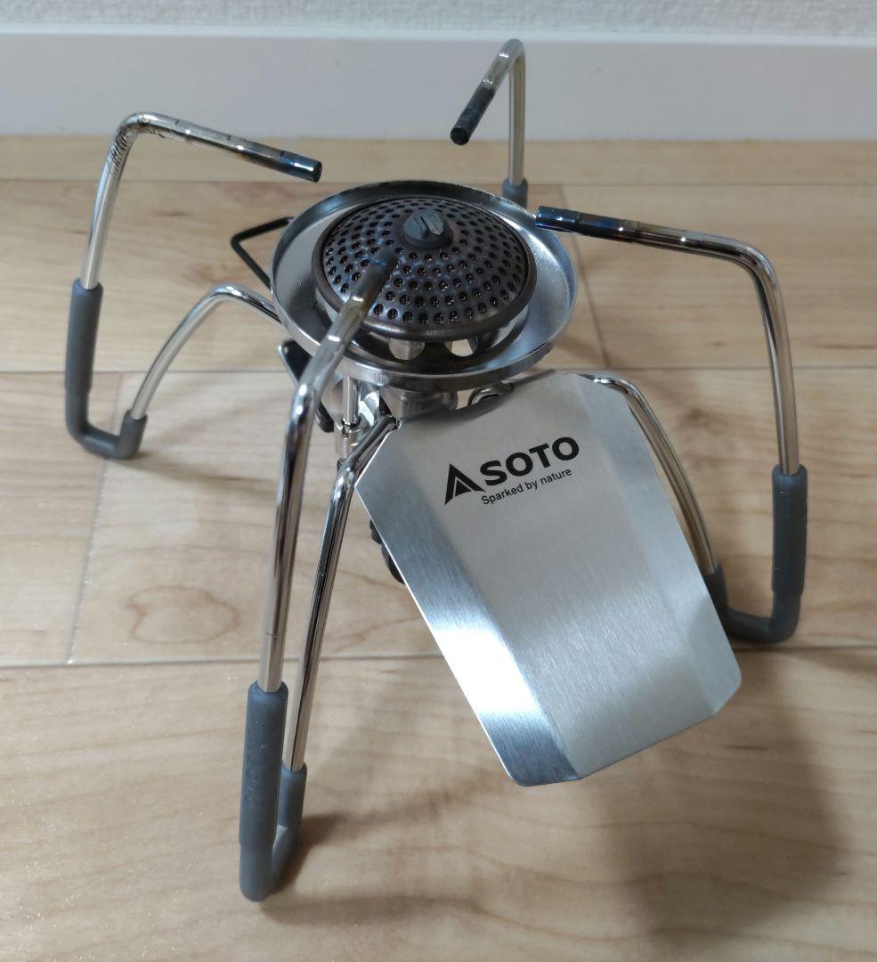 SOTO ST-310 シングルバーナー + 専用アシストセット